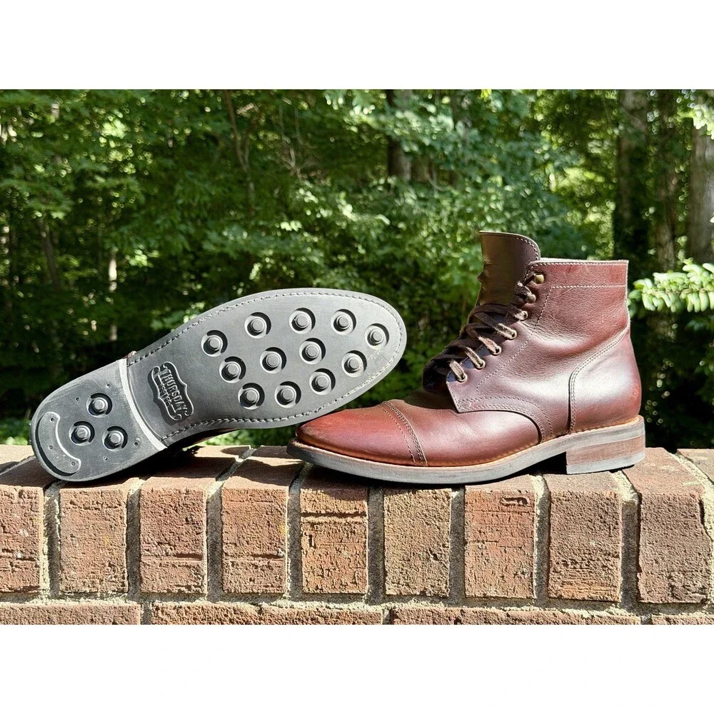 Thursday Boot Men's Captain Boots Classic Brown Size 11.5 Worn Twice!!